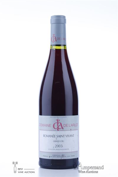 ROMANEE ST VIVANT 2003 - De L'Arlot - 1 Bottle