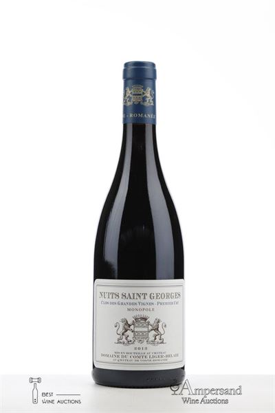 NUITS ST GEORGES CLOS DES GRANDES VIGNES 2012 - Comte Liger Belair - 1 Bottle