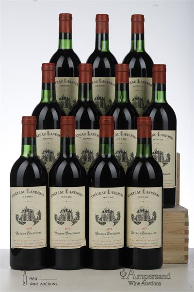 LANESSAN 1975 - Mc - 11 Bottles - Owc 12