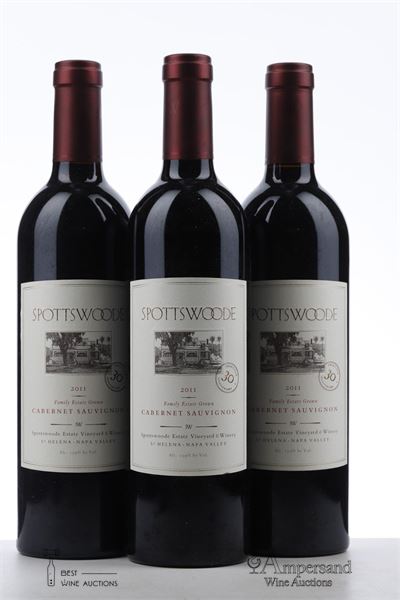 SPOTTSWOODE CABERNET SAUVIGNON 2011 - Spottswoode - 3 Bottles