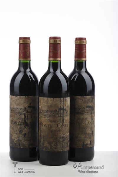 PONTET CANET 1994 - Mc - 3 Bottles