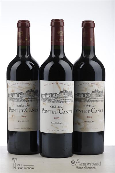 PONTET CANET 2005 - Mc - 3 Bottles