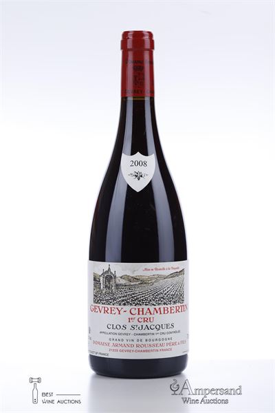 GEVREY CHAMBERTIN CLOS ST JACQUES 2008 - Armand Rousseau - 1 Bottle