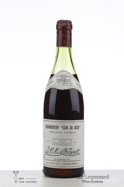 CHAMBERTIN CLOS DE BEZE 1976 - Leonce Bocquet - 1 Bottle
