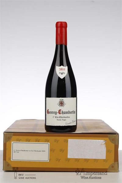 GEVREY CHAMBERTIN CHERBAUDES VIEILLE VIGNE 2019 - Fourrier - 6 Bottles - Oc 6
