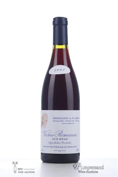 VOSNE ROMANEE AUX REAS 2001 - A.F. Gros - 1 Bottle