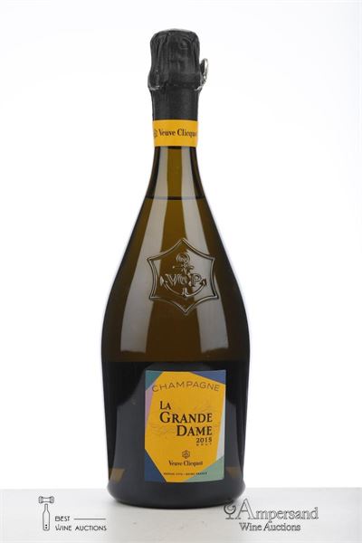 VEUVE CLICQUOT LA GRANDE DAME ARTIST LABEL 2015 - Veuve Clicquot - 1 Bottle