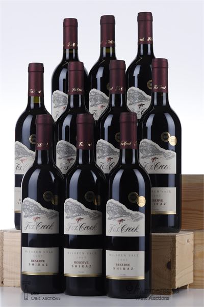 FOX CREEK RESERVE SHIRAZ 1997 - Fox Creek Winery - 10 Bottles