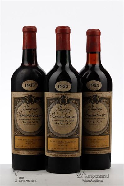 RAUZAN GASSIES 1955 - MB - 3 Bottles