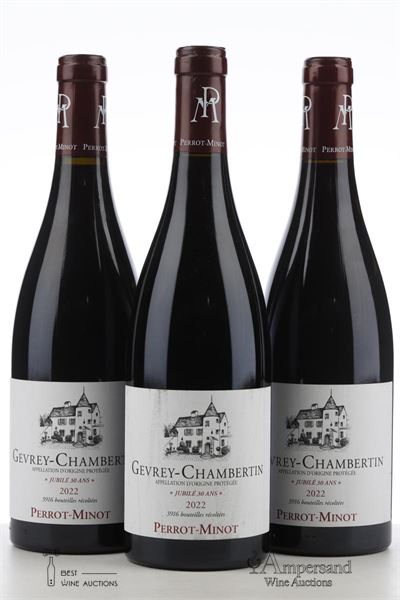 GEVREY CHAMBERTIN JUBILE 30 ANS 2022 - Perrot Minot - 3 Bottles
