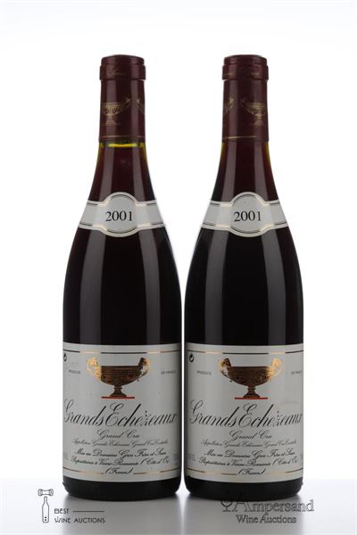 GRANDS ECHEZEAUX Gros Frere et Soeur 2001 - 2 Bottles
