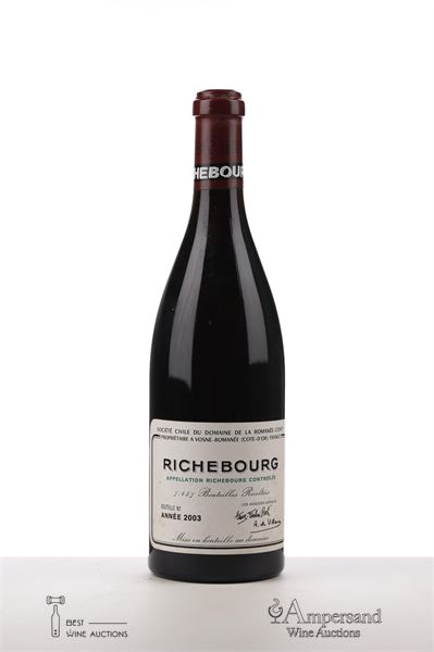RICHEBOURG 2003 - Domaine de la Romanee Conti - 1 Bottle