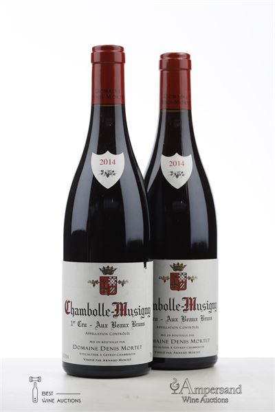 CHAMBOLLE MUSIGNY AUX BEAUX BRUNS 2014 - Denis Mortet - 2 Bottles