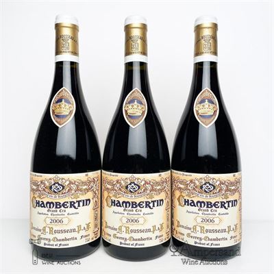 CHAMBERTIN 2006 - Armand Rousseau - 3 Bottles