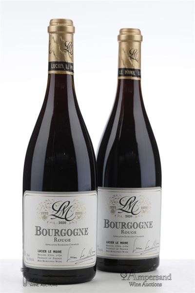 BOURGOGNE ROUGE 2020 - Lucien Le Moine - 2 Bottles