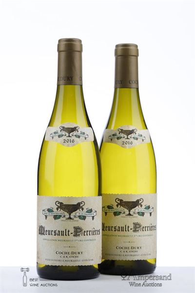 MEURSAULT PERRIERES 2016 - Coche Dury - 2 Bottles