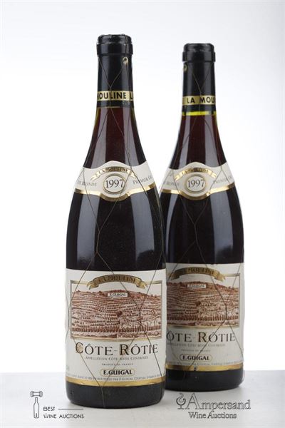 COTE ROTIE LA MOULINE 1997 - Guigal - 2 Bottles