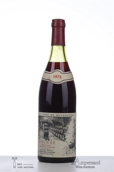 VOLNAY CAILLERETS 1978 - Michel Pont - 1 Bottle
