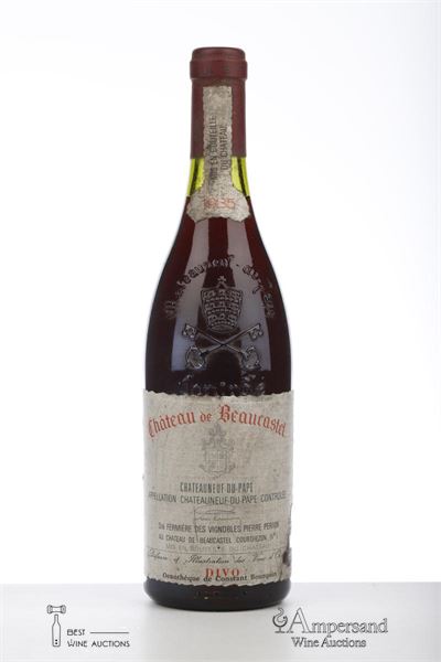 CHATEAUNEUF DU PAPE BEAUCASTEL 1985 - Beaucastel - 1 Bottle