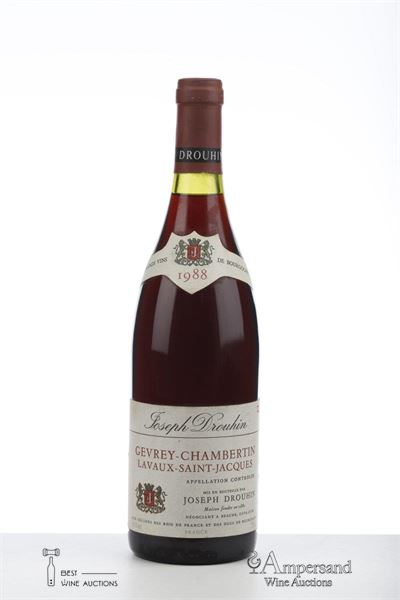 GEVREY CHAMBERTIN LAVAUX ST JACQUES 1988 - Joseph Drouhin - 1 Bottle