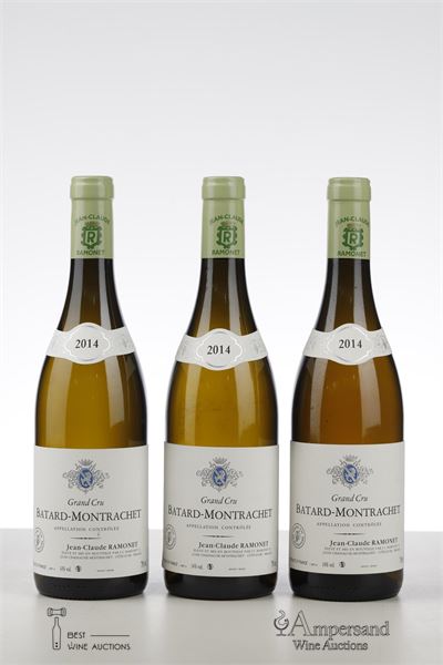 BATARD MONTRACHET 2014 - Ramonet - 3 Bottles