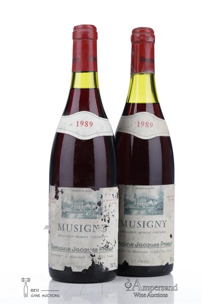 MUSIGNY 1989 - Jacques Prieur - 2 Bottles
