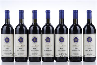 SASSICAIA 1986 - Tenuta San Guido - 7 Bottles