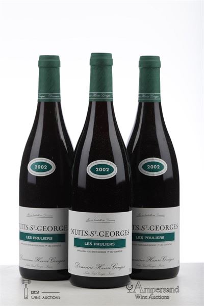 NUITS ST GEORGES LES PRULIERS 2002 - Henri Gouges - 3 Bottles