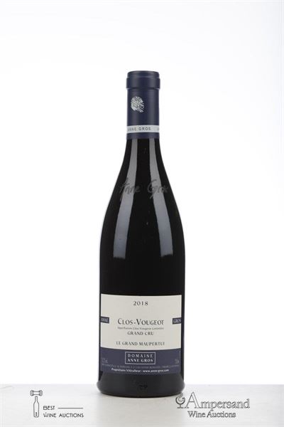 CLOS VOUGEOT LE GRAND MAUPERTUI 2018 - Anne Gros - 1 Bottle