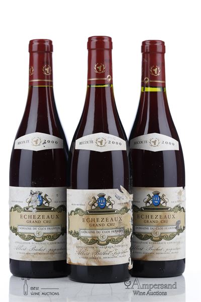 ECHEZEAUX DU CLOS FRANTIN 2000 - Albert Bichot - 3 Bottles