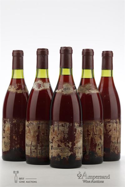 SANTENAY GRAVIERES 1985 - Domaine des Hautes Cornieres - 5 Bottles