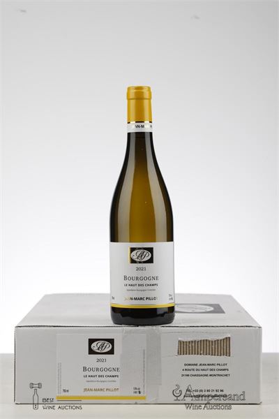 BOURGOGNE BLANC LE HAUT DES CHAMPS 2021 -  Jean Marc Pillot - 6 Bottles - Oc 6
