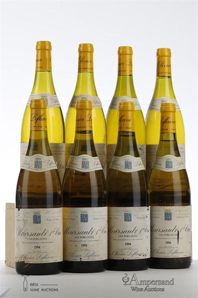 MEURSAULT LES PORUZOTS 1994 - Olivier Leflaive - 8 Bottles