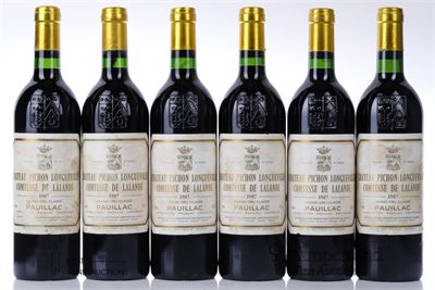 PICHON COMTESSE 1987 - Mc - 12 Bottles - Owc 12