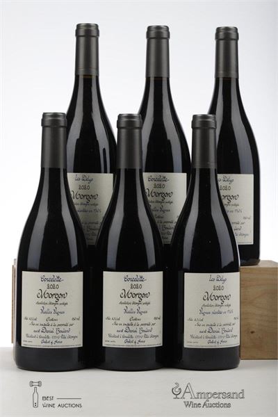 MORGON VIELLES VIGNES LES DELUS 3* + CORCELETTE 3* 2020 - Daniel Bouland - 6 Bottles