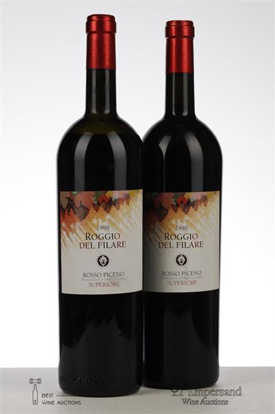 ROSSO PICENO ROGGIO DEL FILARE 1998 - Ascoli Piceno - 2 Magnums - Owc 1