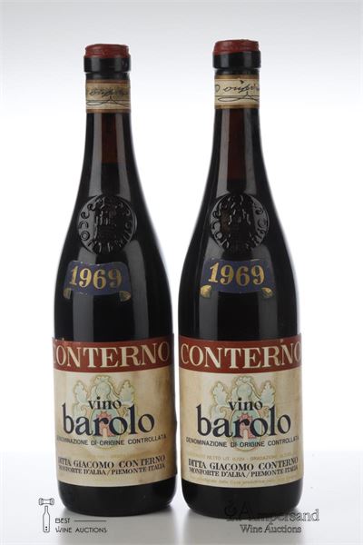 BAROLO 1969 - Giacomo Conterno  - 2 Bottles