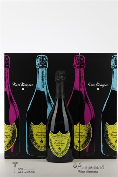 DOM PERIGNON ANDY WARHOL 2000 - Moet et Chandon - 3 Bottles - Oc 1