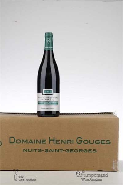 NUITS ST GEORGES CLOS DES PORRETS ST GEORGES 2018 - Henri Gouges - 12 Bottles - Oc 12