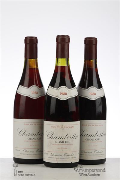 CHAMBERTIN 1988 - Tortochot - 3 Bottles