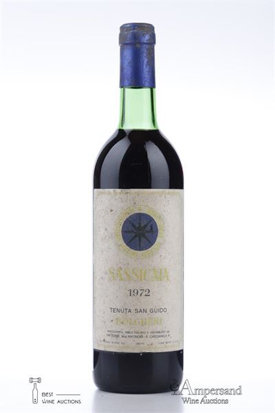 SASSICAIA 1972 - Tenuta San Guido - 1 Bottle