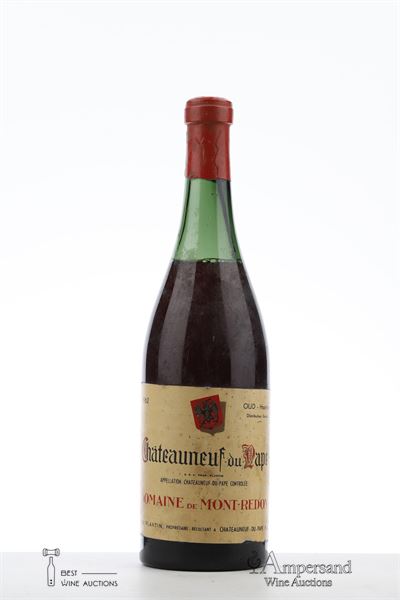 CHATEAUNEUF DU PAPE MONTREDON 1962 - Mont Redon - 1 Bottle