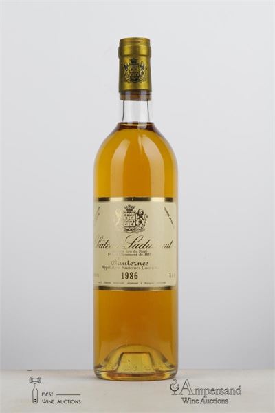 SUDUIRAUT 1986 - Mc - 1 Bottle