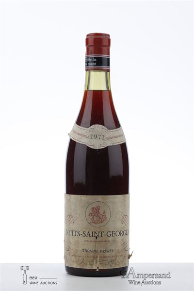 NUITS ST GEORGES 1971 - Thomas Freres - 1 Bottle