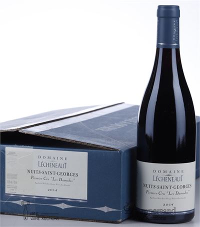 NUITS ST GEORGES LES DAMODES 2014 - Lecheneaut - 6 Bottles - Oc 6