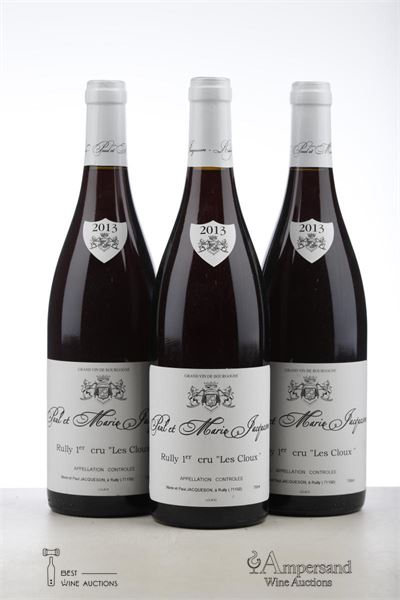 RULLY LES CLOUX 2013 - Paul Jacqueson - 3 Bottles