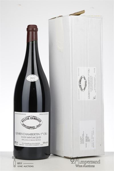 GEVREY CHAMBERTIN CLOS ST JACQUES 2022 - Sylvie Esmonin  - 1x 3,00 Liter Bottle - Oc 1
