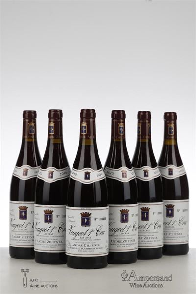 VOUGEOT LES CRAS 2010 - Chateau Andre Ziltener - 6 Bottles