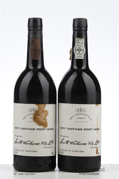SMITH WOODHOUSE VINTAGE PORT 1977 - Smith Woodhouse - 2 Bottles