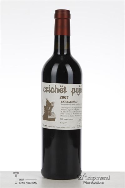 BARBARESCO CRICHET PAJE 2007 - Roagna - 1 Bottle